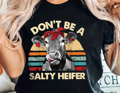 Salty Heifer Tee