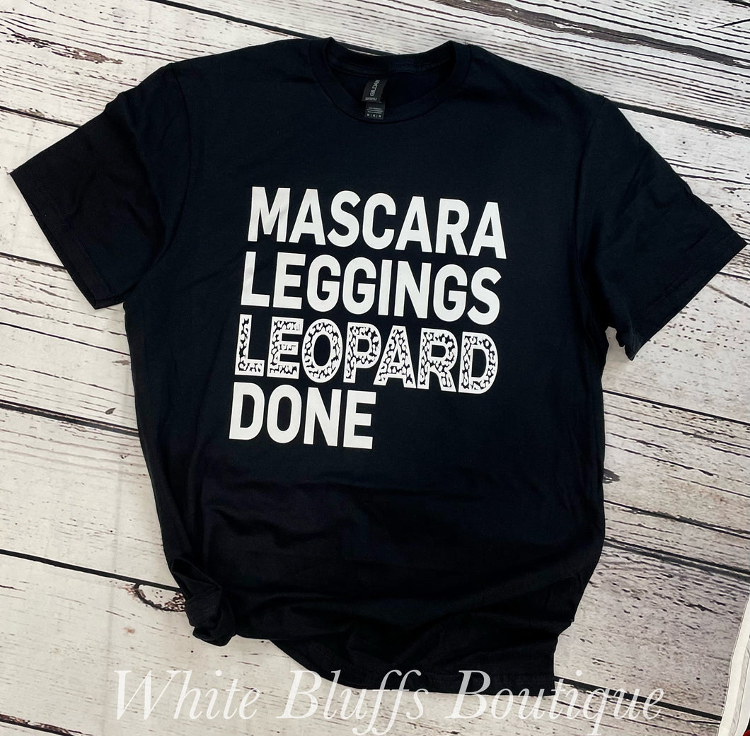Mascara Leggings Tee - Made to Order