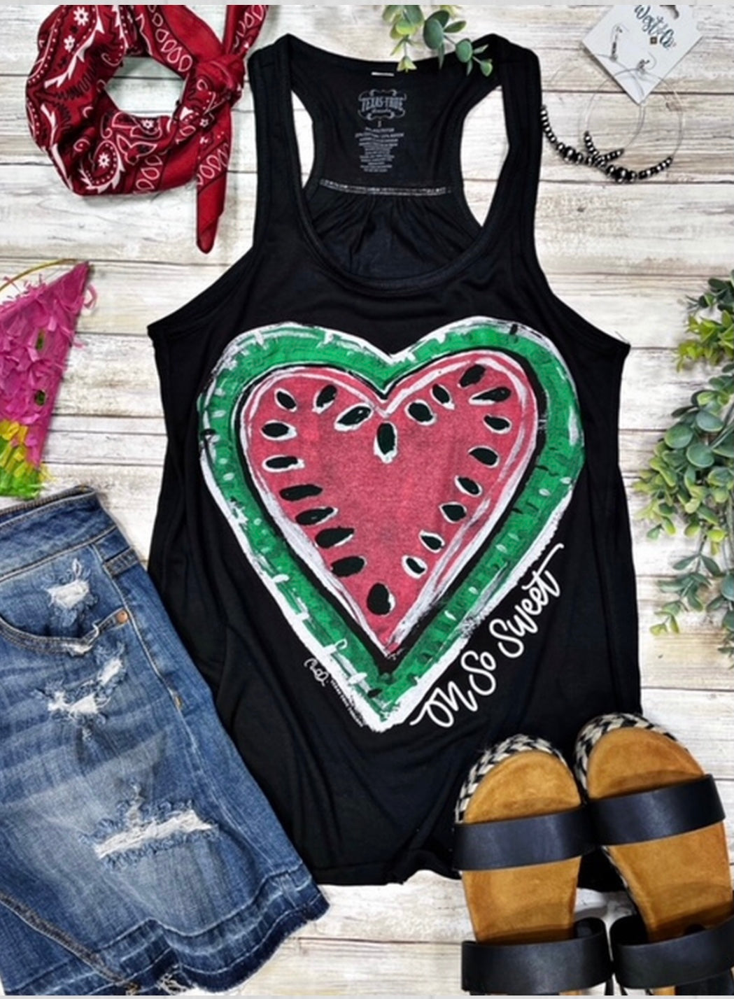 Callie's Watermelon Heart Tank