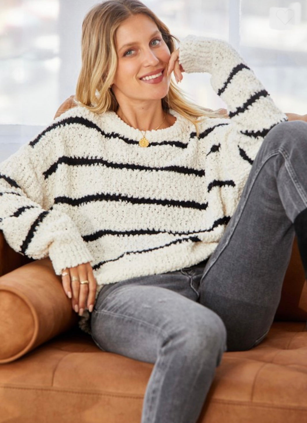 Kelsey Striped Sweater