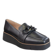 Load image into Gallery viewer, NAKED FEET - PRIVY in BLACK Platform Loafers
