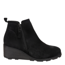 Load image into Gallery viewer, OTBT - STORY in BLACK Wedge Ankle Boots
