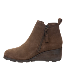Load image into Gallery viewer, OTBT - STORY in BROWN Wedge Ankle Boots
